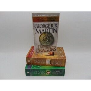 A Song of Ice and Fire Ser.: A Clash of Kings, A Storm of Swords, A Dance w/ Dra